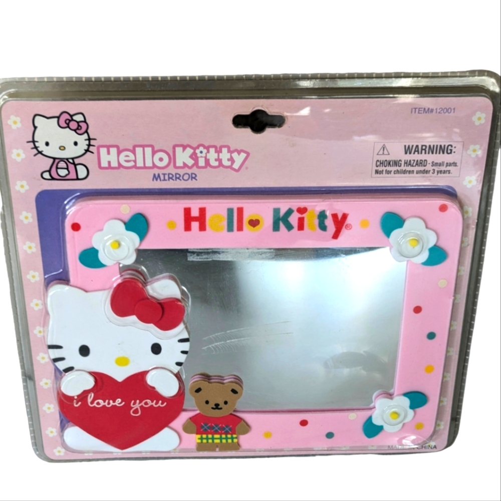 Hello Kitty framed mirror
